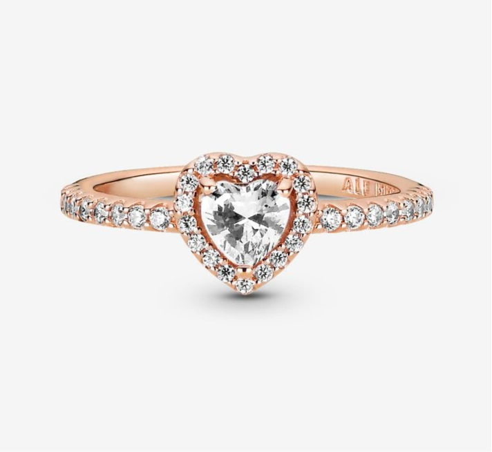Sparkling Heart Ring collection