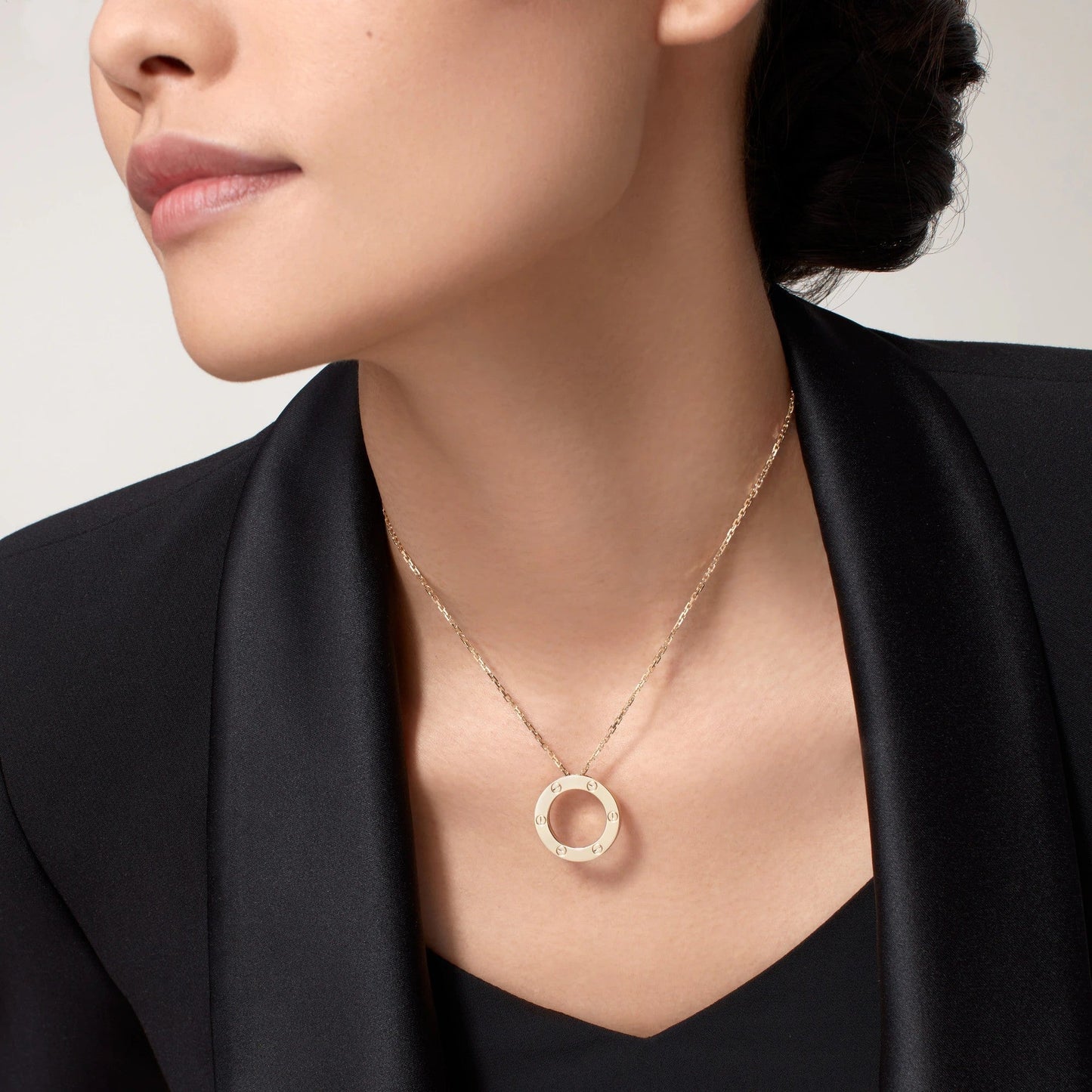 [NOBLE AURA] LOVE NECKLACE 16MM