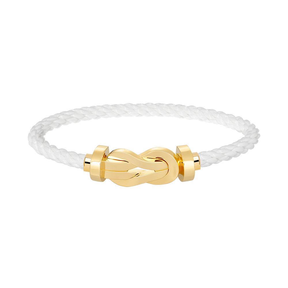 [NOBLE AURA]CHANCE LARGE 8 FIGURE BUCKLE NO DIAMOND BRACELET GOLD