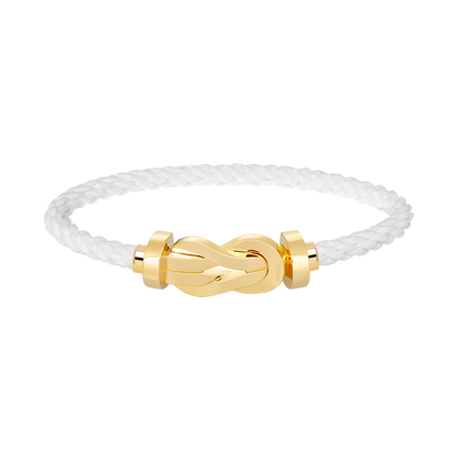 [NOBLE AURA]CHANCE LARGE 8 FIGURE BUCKLE NO DIAMOND BRACELET GOLD