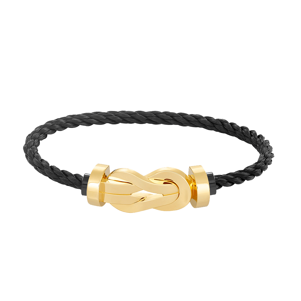 [NOBLE AURA]CHANCE LARGE 8 FIGURE BUCKLE NO DIAMOND BRACELET GOLD