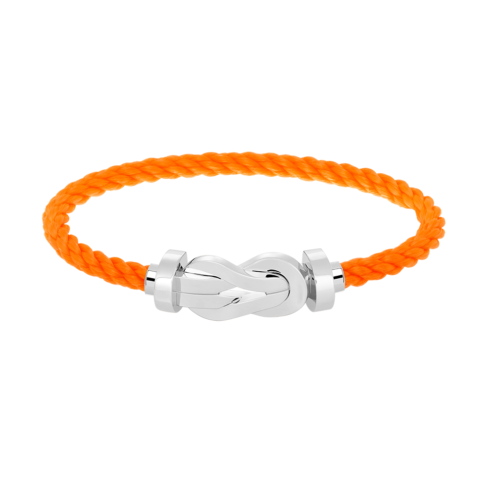 [NOBLE AURA]CHANCE LARGE 8 FIGURE BUCKLE NO DIAMOND BRACELET SILVER