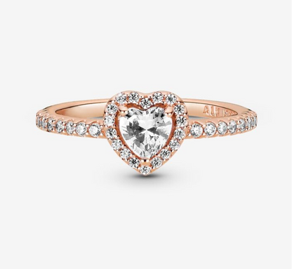 Sparkling Heart Ring collection