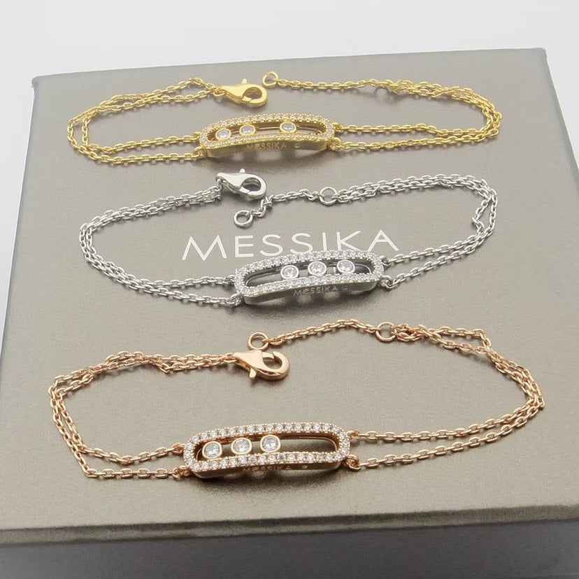 [NOBLE AURA] Move Classique pavé bracelet