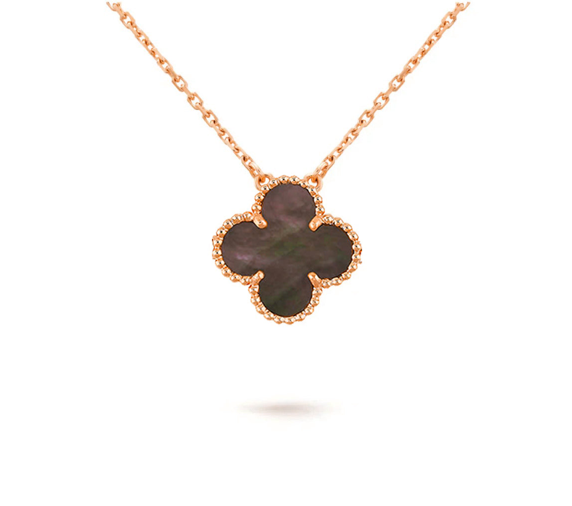 [NOBLE AURA]CLOVER 15MM SINGLE FLOWER NECKLACE COLLECTION