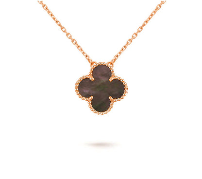 [NOBLE AURA]CLOVER 15MM SINGLE FLOWER NECKLACE COLLECTION