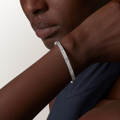 [NOBLE AURA]LOVE BRACELET 4.8MM DIAMOND-PAVED