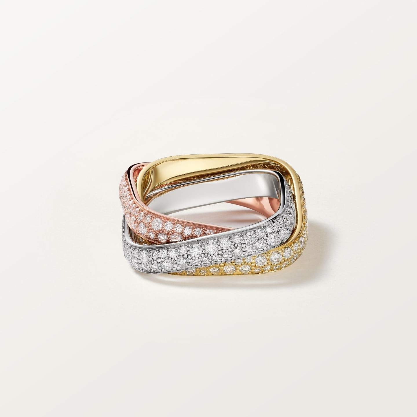 [NOBLE AURA] TRINITY 3.5MM CUSHION RING COLLECTION