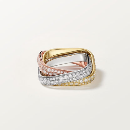 [NOBLE AURA] TRINITY 3.5MM CUSHION RING COLLECTION
