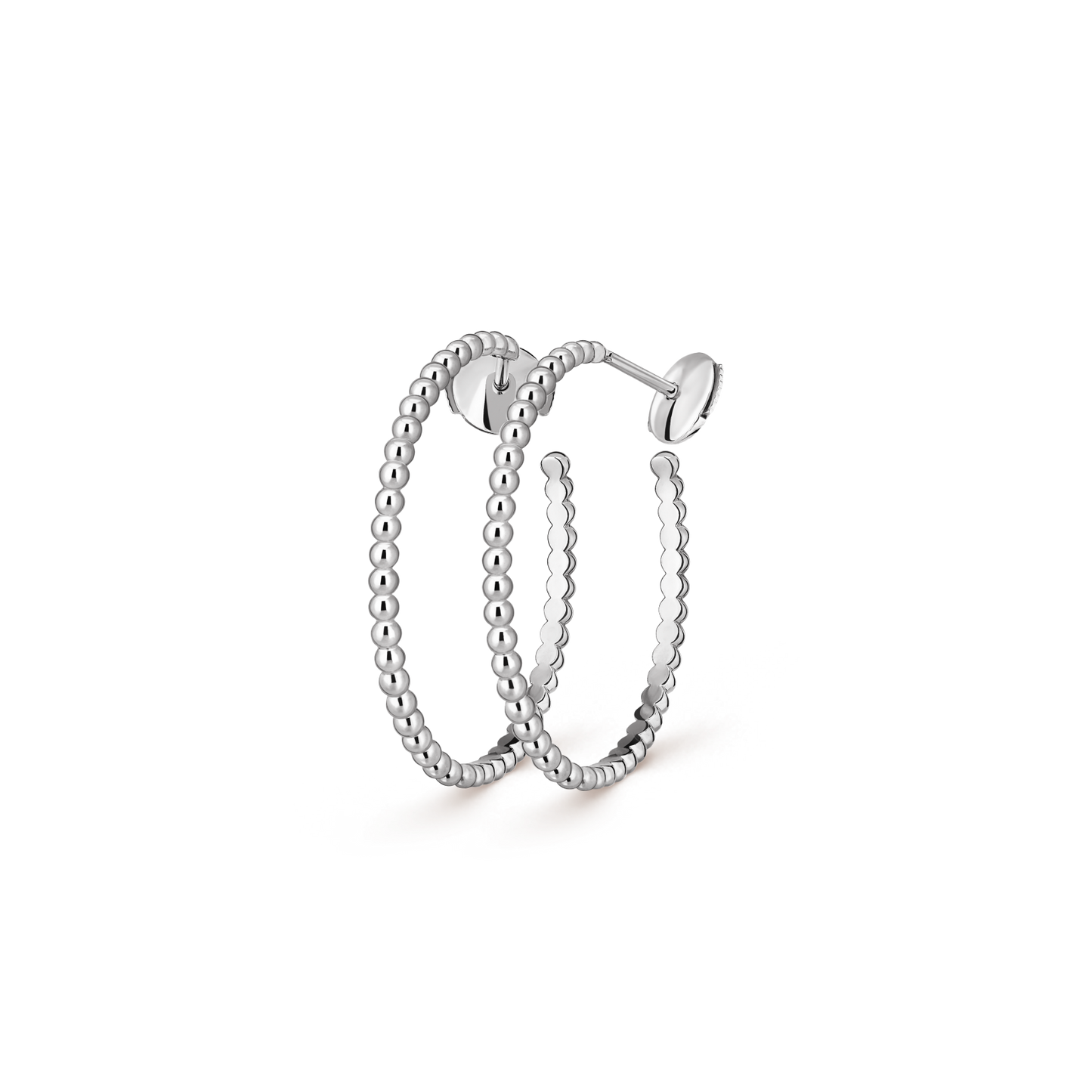 [NOBLE AURA] SMOOTH BEAD STUD EARRINGS