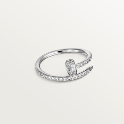 [NOBLE AURA] JUSTE 1.8MM FULL DIAMOND RING