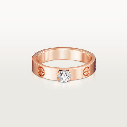 [NOBLE AURA] LOVE RING 3.6MM 1 BIG DIAMOND