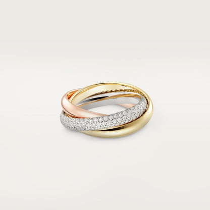 [NOBLE AURA]TRINITY 3.2MM RING COLLECTION