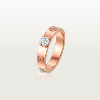 [NOBLE AURA] LOVE RING 3.6MM 1 BIG DIAMOND