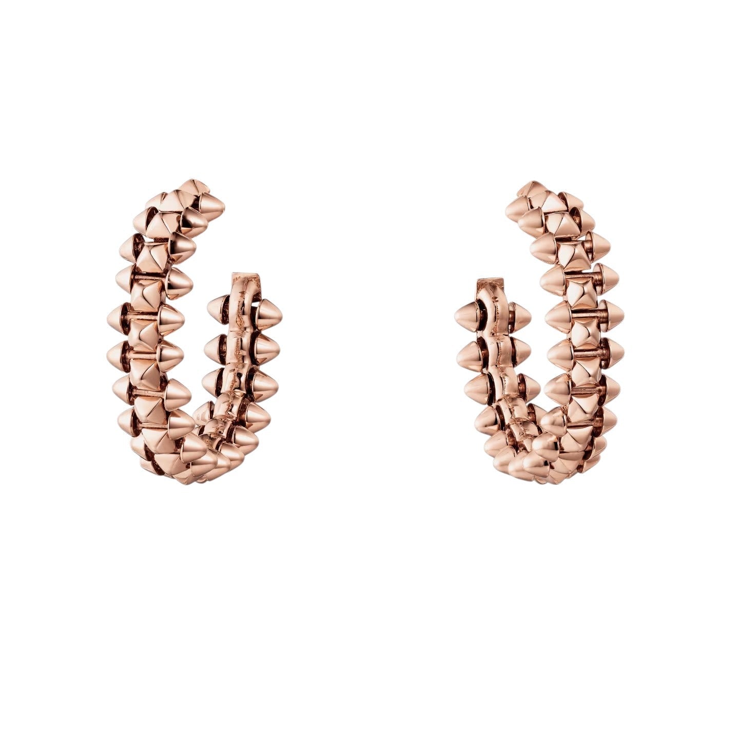 [NOBLE AURA]CLASH SMALL HOOP EARRINGS