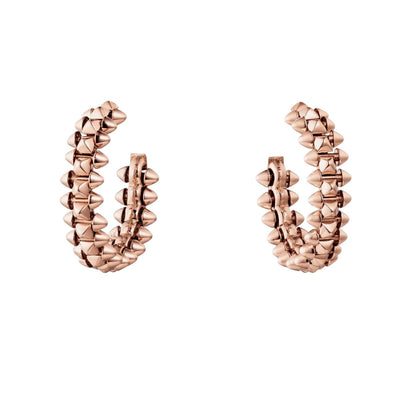 [NOBLE AURA]CLASH SMALL HOOP EARRINGS