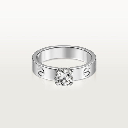 [NOBLE AURA] LOVE RING 3.6MM 1 BIG DIAMOND