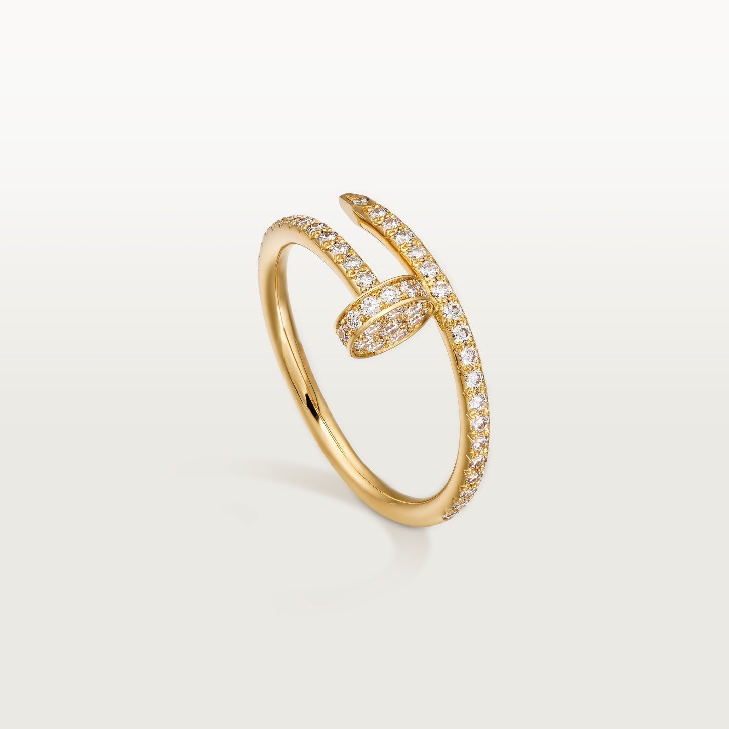 [NOBLE AURA] JUSTE 1.8MM FULL DIAMOND RING
