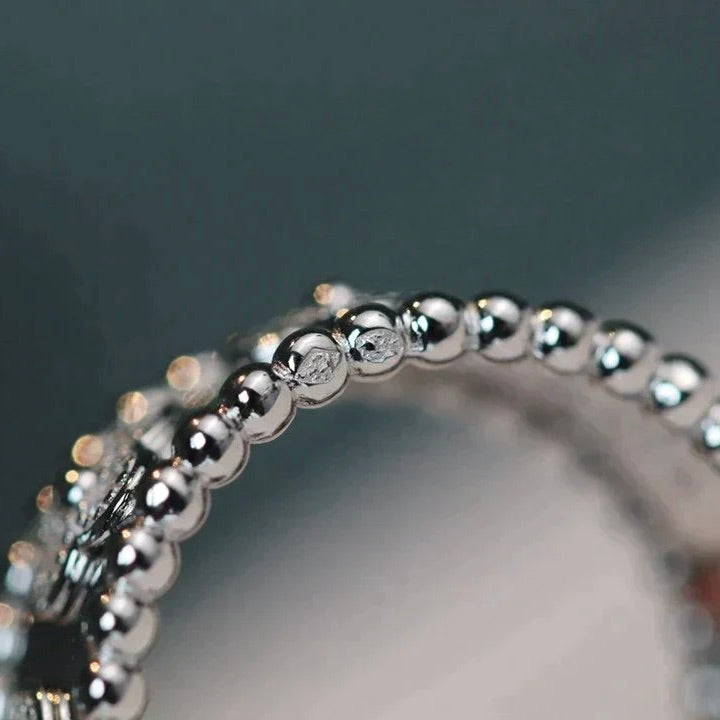 [NOBLE AURA]CLOVER KALEIDOSCOPE RING 10MM