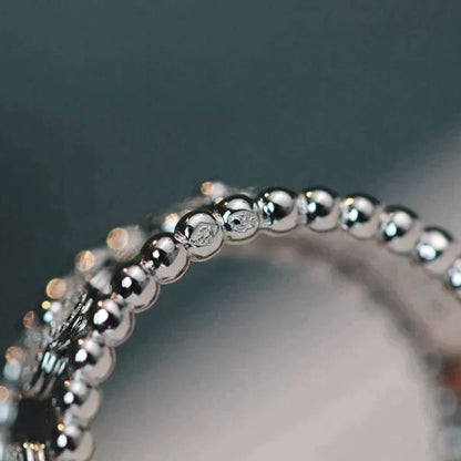 [NOBLE AURA]CLOVER KALEIDOSCOPE RING 10MM