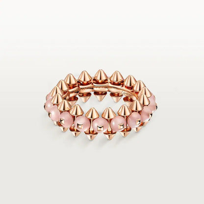 [NOBLE AURA] CLASH 7.9MM AGATE CHALCEDONY RING