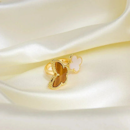 [NOBLE AURA]LUCKY BETWEEN THE FINGER RING