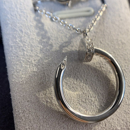 [NOBLE AURA]JUSTE NECKLACE SILVER