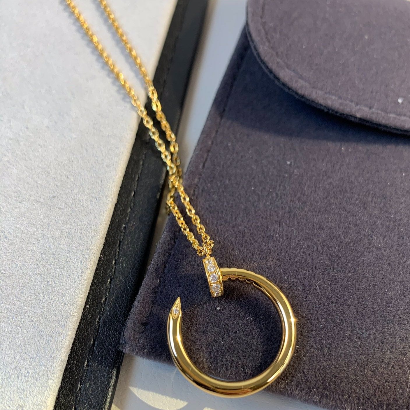 [NOBLE AURA]JUSTE NECKLACE GOLD