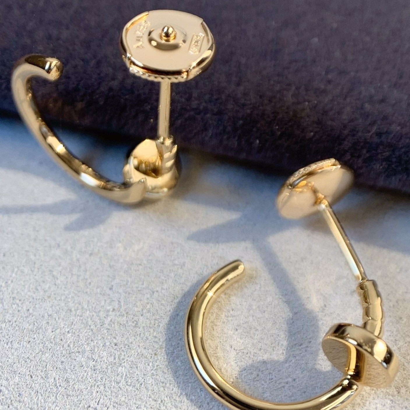 [NOBLE AURA]JUSTE EARRINGS PINK GOLD