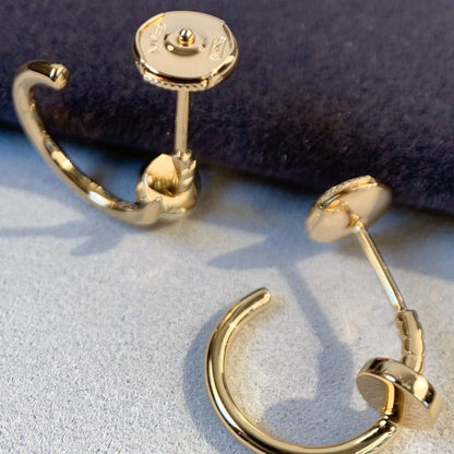 [NOBLE AURA]JUSTE EARRINGS PINK GOLD