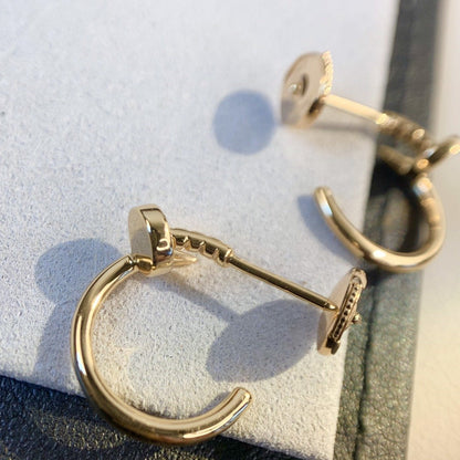 [NOBLE AURA]JUSTE EARRINGS PINK GOLD