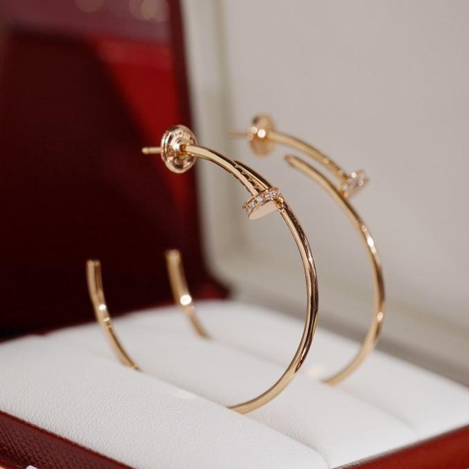 [NOBLE AURA]JUSTE EARRINGS DIAMONDS 1.8MM