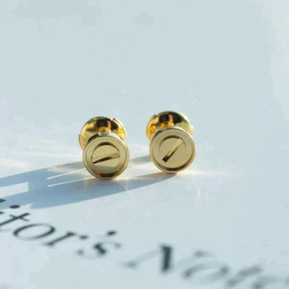 [NOBLE AURA]LOVE EARRINGS GOLD 10MM