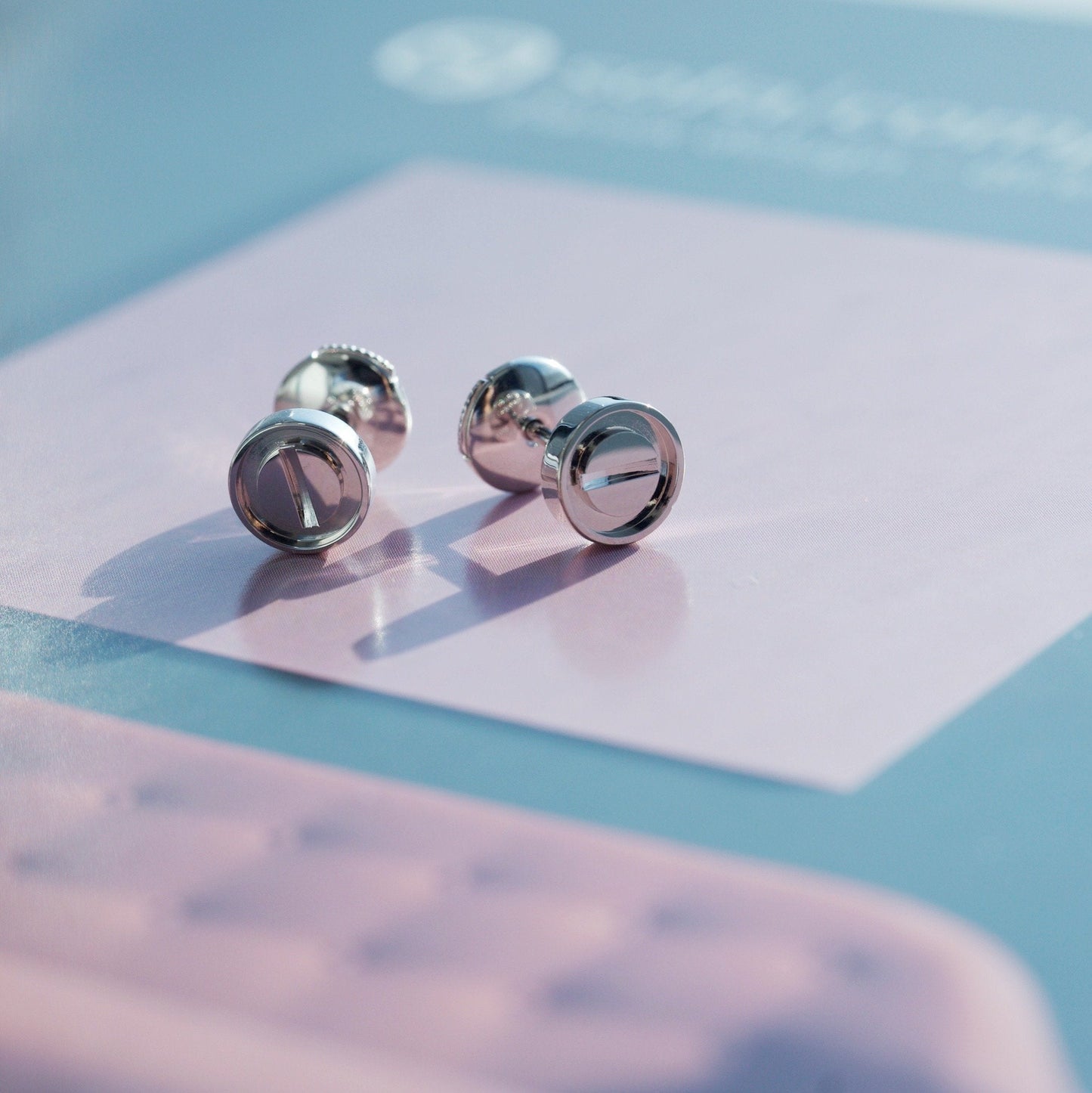 [NOBLE AURA]LOVE EARRINGS SILVER 10MM