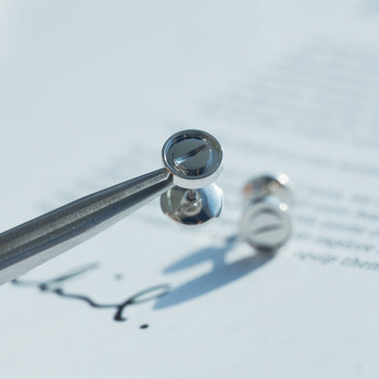 [NOBLE AURA]LOVE EARRINGS SILVER 10MM