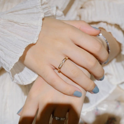 [NOBLE AURA] LOVE RING 2.65MM DIAMOND