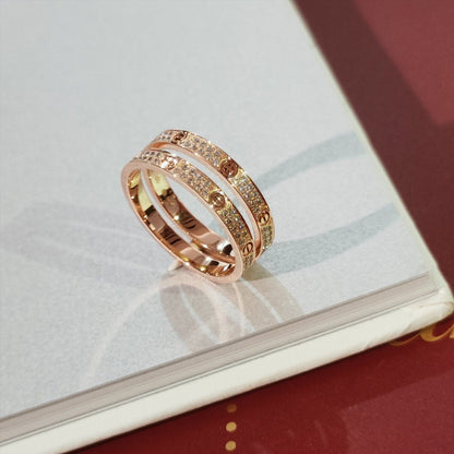 [NOBLE AURA] LOVE RING 2.65MM DIAMOND
