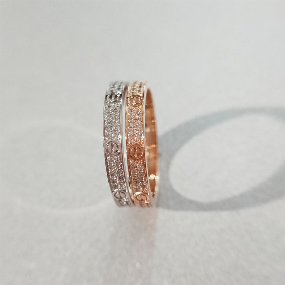 [NOBLE AURA]LOVE RING 2.65MM DIAMOND