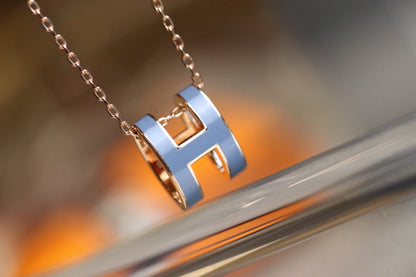 [NOBLE AURA]POP H PEDANT PINK GOLD