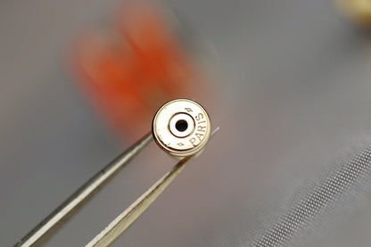 [NOBLE AURA]MINI POP H EARRINGS ORANGE