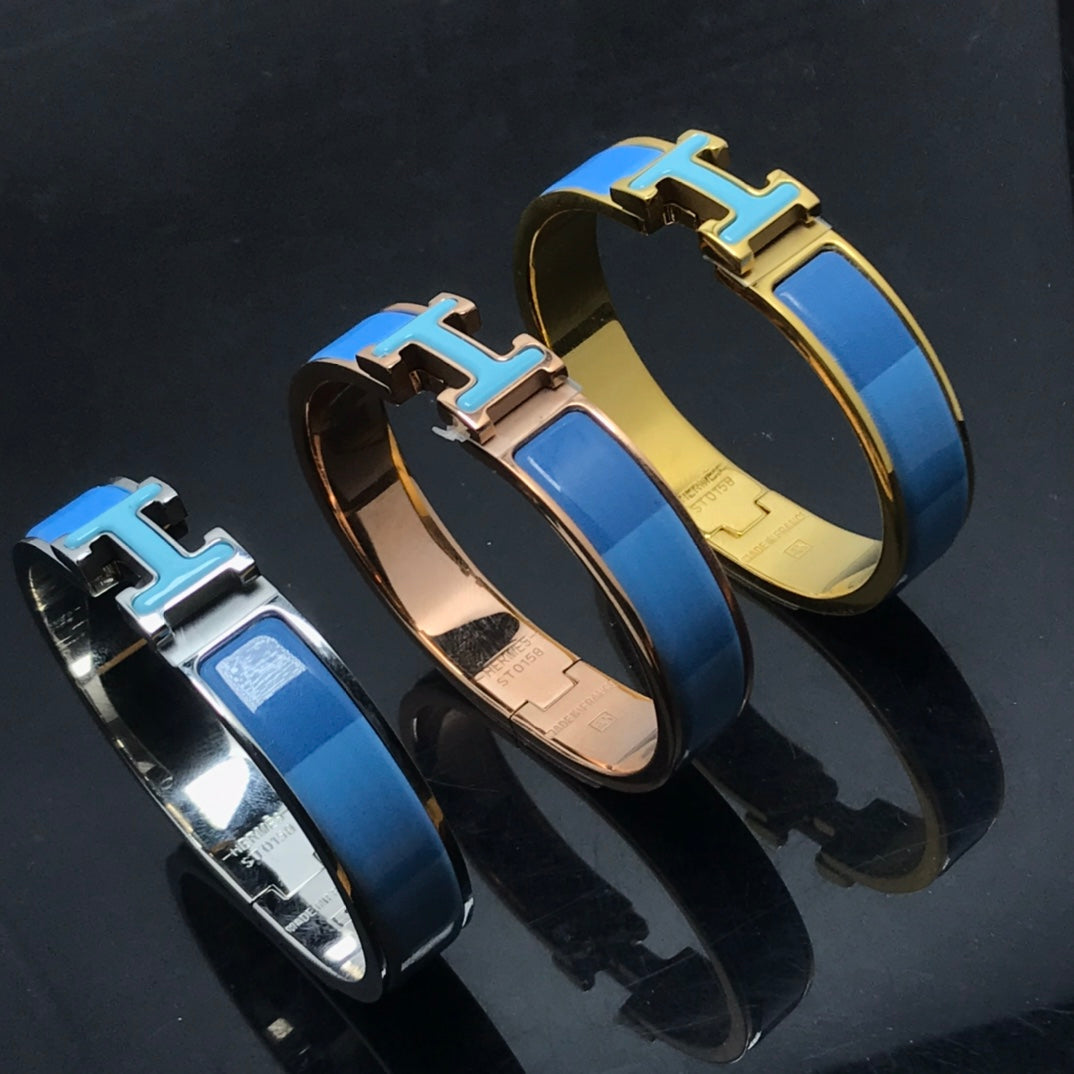 [NOBLE AURA]H BRACELET BLUE RAINBOW CERAMIC