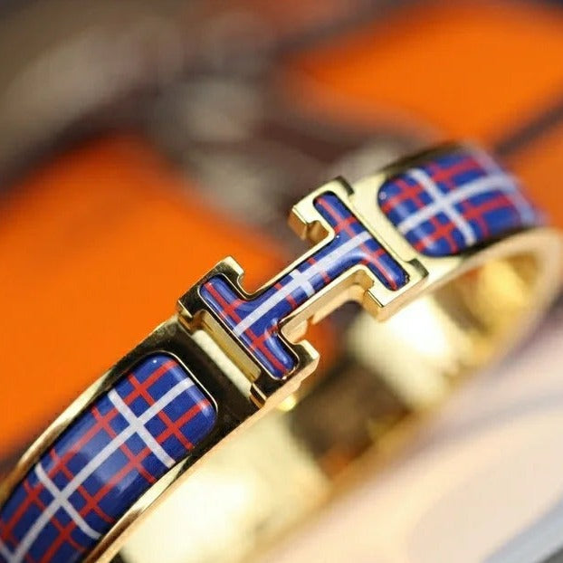 [NOBLE AURA]H TARTAN BRACELET 12MM