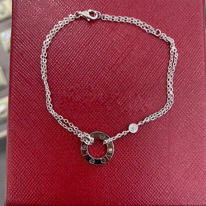 [NOBLE AURA] LOVE BRACELET 2 DIAMOND