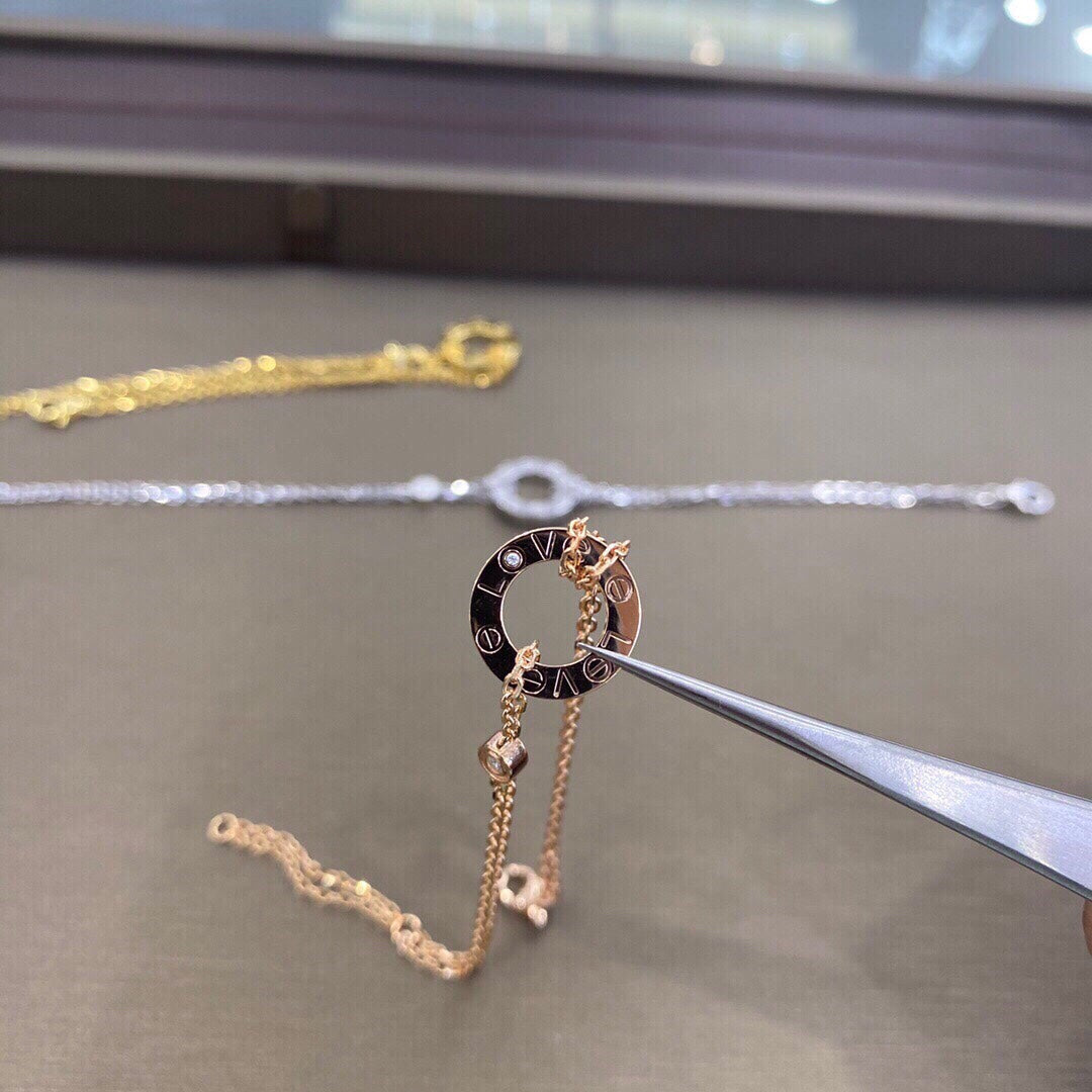 [NOBLE AURA]LOVE BRACELET 2 DIAMOND