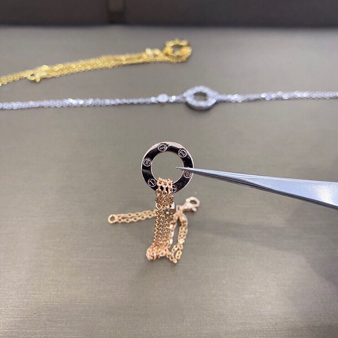 [NOBLE AURA] LOVE BRACELET 2 DIAMOND