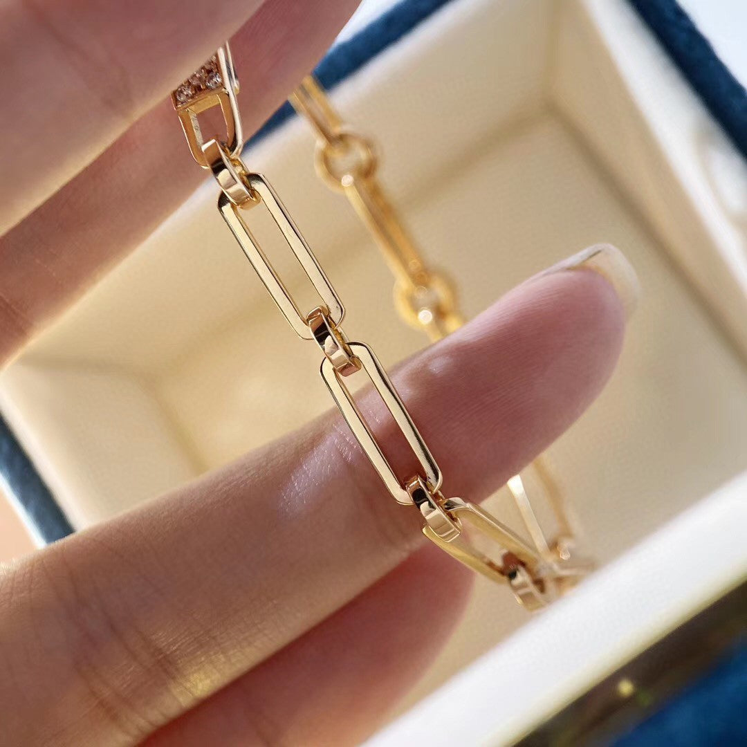 [NOBLE AURA]CHAINE BRACELET SMALL MODEL DIAMOND