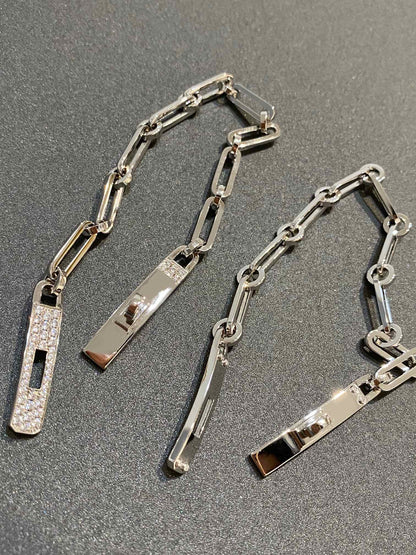 [NOBLE AURA]CHAINE BRACELET SMALL MODEL DIAMOND