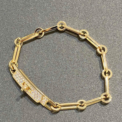 [NOBLE AURA]CHAINE BRACELET SMALL MODEL DIAMOND