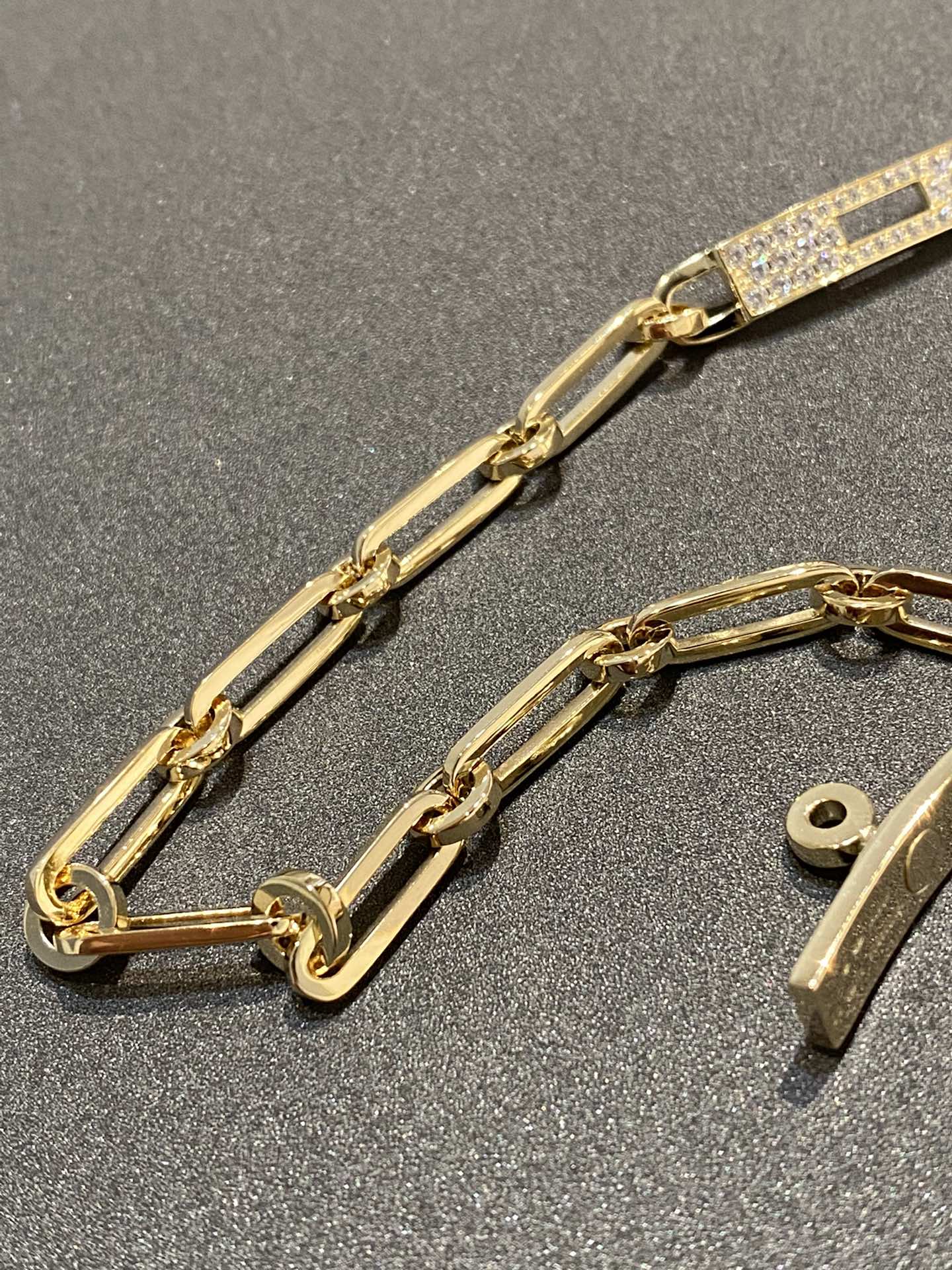 [NOBLE AURA]CHAINE BRACELET SMALL MODEL DIAMOND