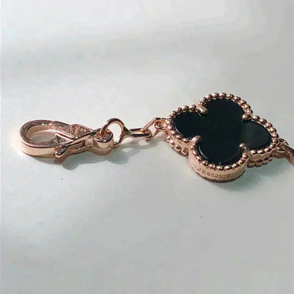 [NOBLE AURA]CLOVER 5 MOTIFS MULTICOLOR  BRACELET